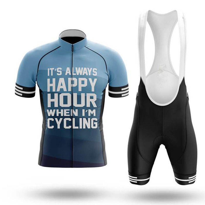 Cycling Best Men's Cycling Jersey & Shorts Set - Breathable 3D Padded Bike Gear