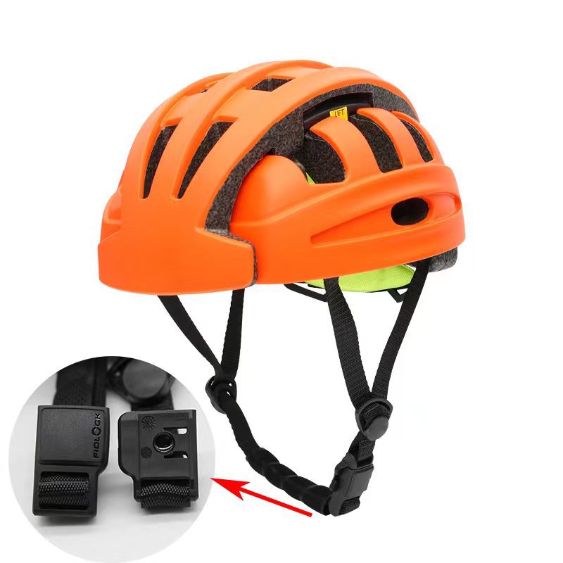 Cycling Best Foldable Bike Helmet - Adjustable, Lightweight & Safe (54-60cm)