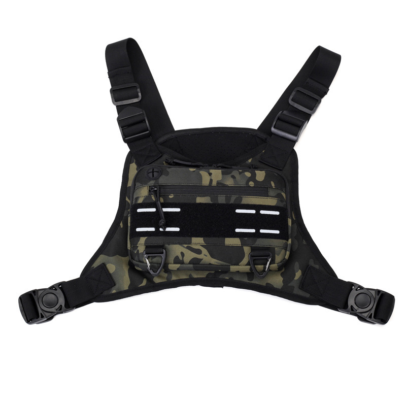 Cycling Best Anti-Theft Reflective Running Chest Bag - Lightweight EDC Pack for Cycling, Hiking