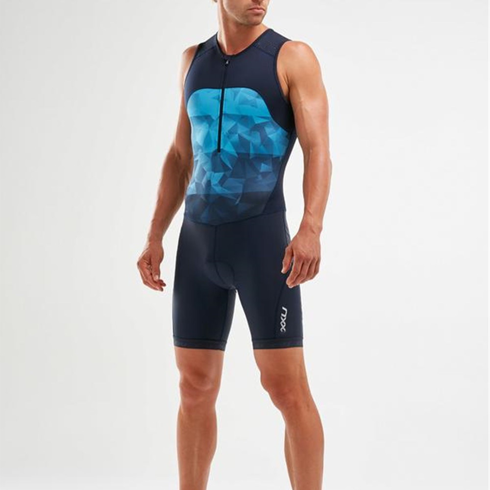 YearPeak Men's Sleeveless Tri Suit - Quick-Dry Triathlon Wear