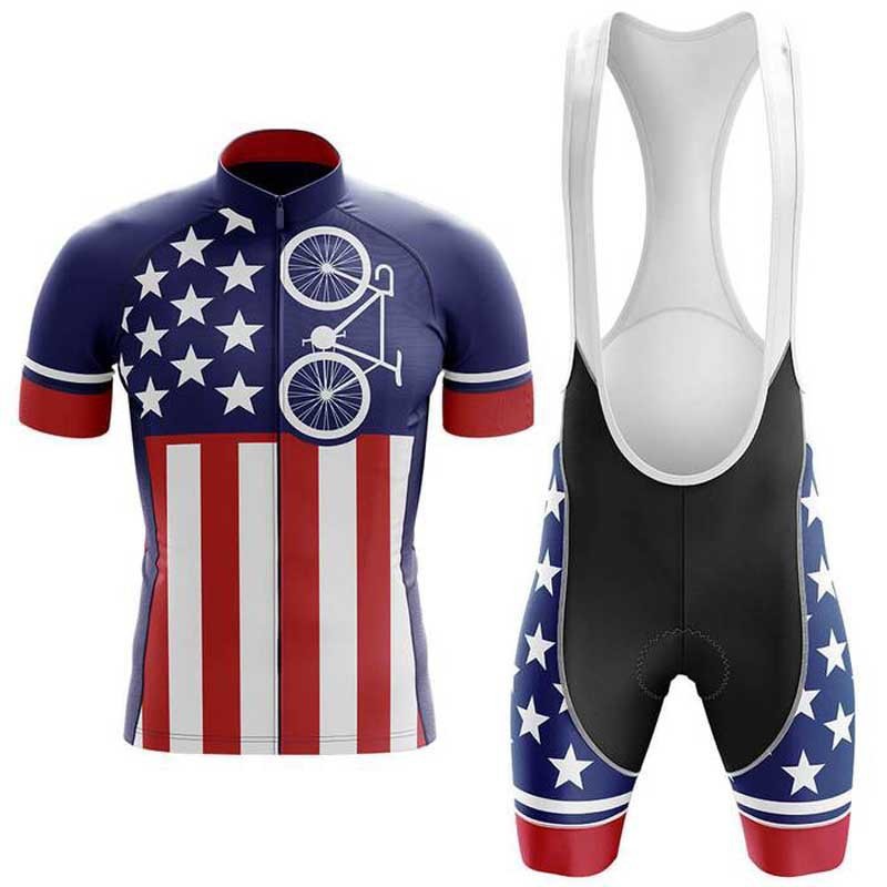 Cycling Best Men's Cycling Jersey & Shorts Set - Breathable 3D Padded Bike Gear