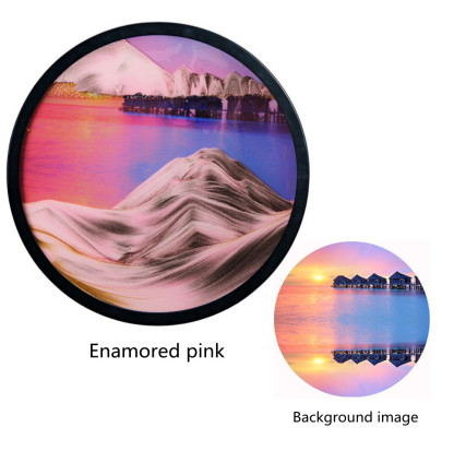 YearPeak Rotating Sand Art - Relaxing 3D Wall Decor for Home & Office