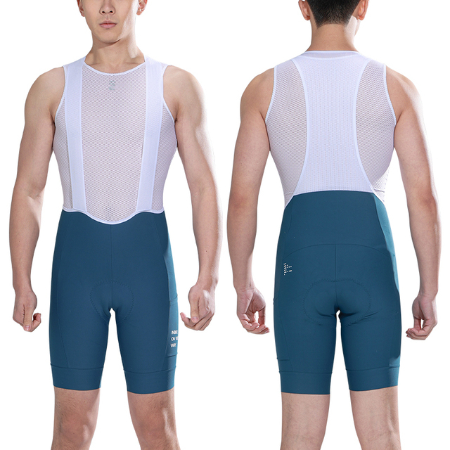 Cycling Best Men's Breathable Bib Shorts Gel Padding with Pocket