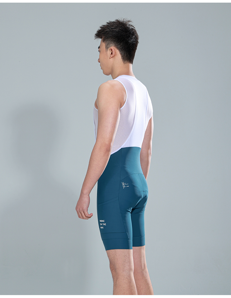 Cycling Best Men's Breathable Bib Shorts Gel Padding with Pocket