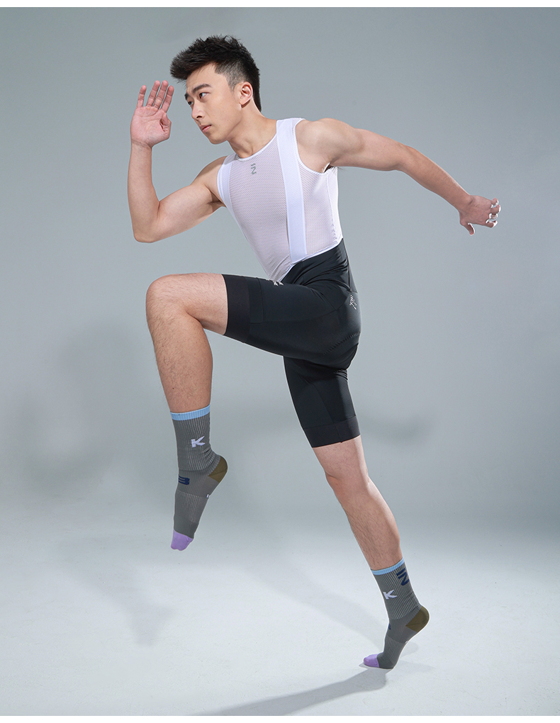 Cycling Best Men's Breathable Bib Shorts Gel Padding with Pocket