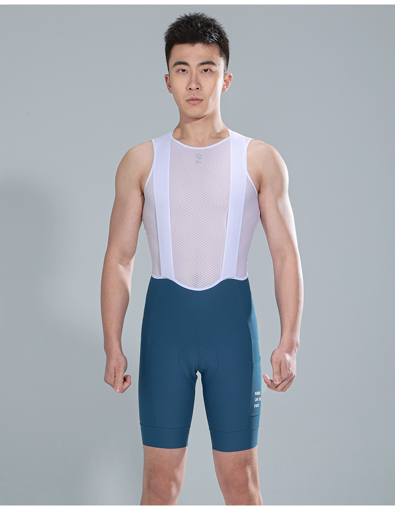 Cycling Best Men's Breathable Bib Shorts Gel Padding with Pocket