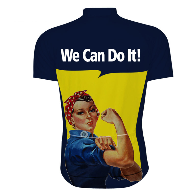 Cycling Best Women's Vintage Cycling Jersey – "We Can Do It!" Design & XS-3XL
