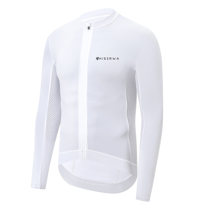 Cycling Best Men's Long Sleeve Bike Jersey – Sun Protection & 4 Pocket