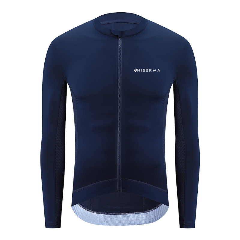 Cycling Best Men's Long Sleeve Bike Jersey – Sun Protection & 4 Pockets