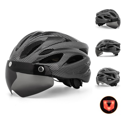 Cycling Best LED Bike Helmet with Magnetic Goggles – Adult Road & MTB