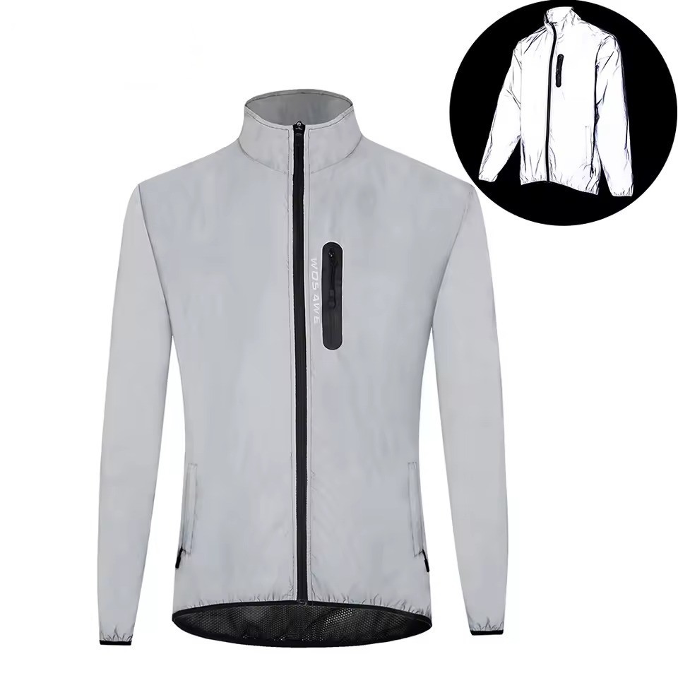 Cycling Best Men's sports Reflective Jacket High Visibility, Waterproof