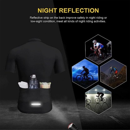 YearPeak - Vibrant Cycling Jersey Set | Men's Road Bike Jersey & Bib Shorts