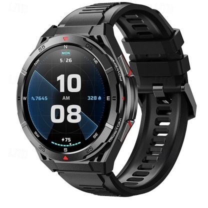 YearPeak Fitness Watch: GPS, AMOLED, Heart Rate  Waterproof Smartwatch