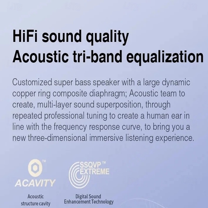 YearPeak Wireless Sports Earbuds - Bluetooth 5.1, ANC, Waterproof, Ear Hook for iOS Android