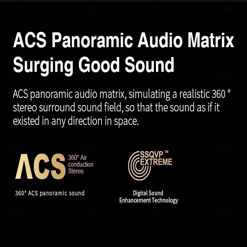 YearPeak Wireless Sports Earbuds - Bluetooth 5.1, ANC, Waterproof, Ear Hook for iOS Android