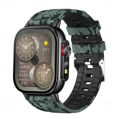YearPeak 2.01" Smart Watch - Fitness Tracker with GPS, Waterproof, Long Battery