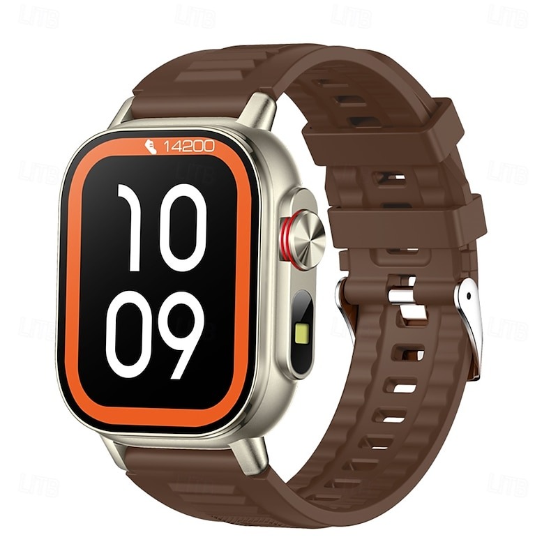 YearPeak 2.01" Smart Watch - Fitness Tracker with GPS, Waterproof, Long Battery