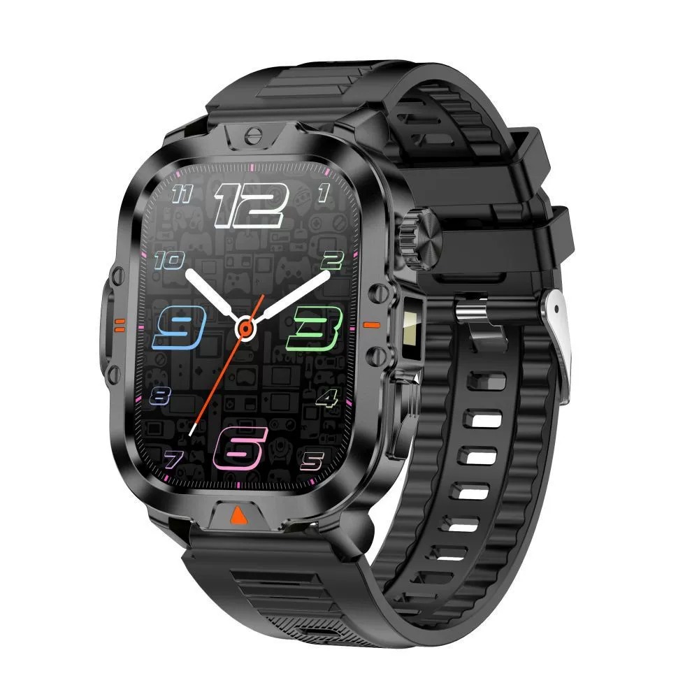 YearPeak Smartwatch 2.01" Fitness Tracker Bluetooth Call IP68 Waterpro