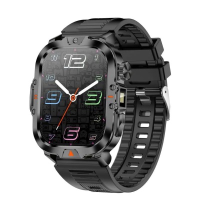 YearPeak Smartwatch 2.01" Fitness Tracker Bluetooth Call IP68 Waterproof