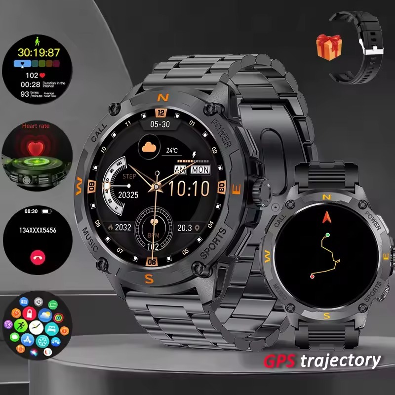 YearPeak - Smartwatch  Fitness Tracker, masculine smart watches