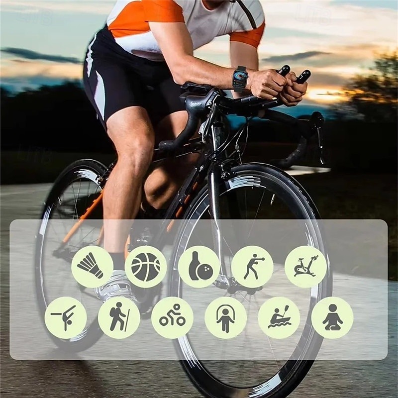 YearPeak Smartwatch – Bluetooth Smart Watch Local Music Player