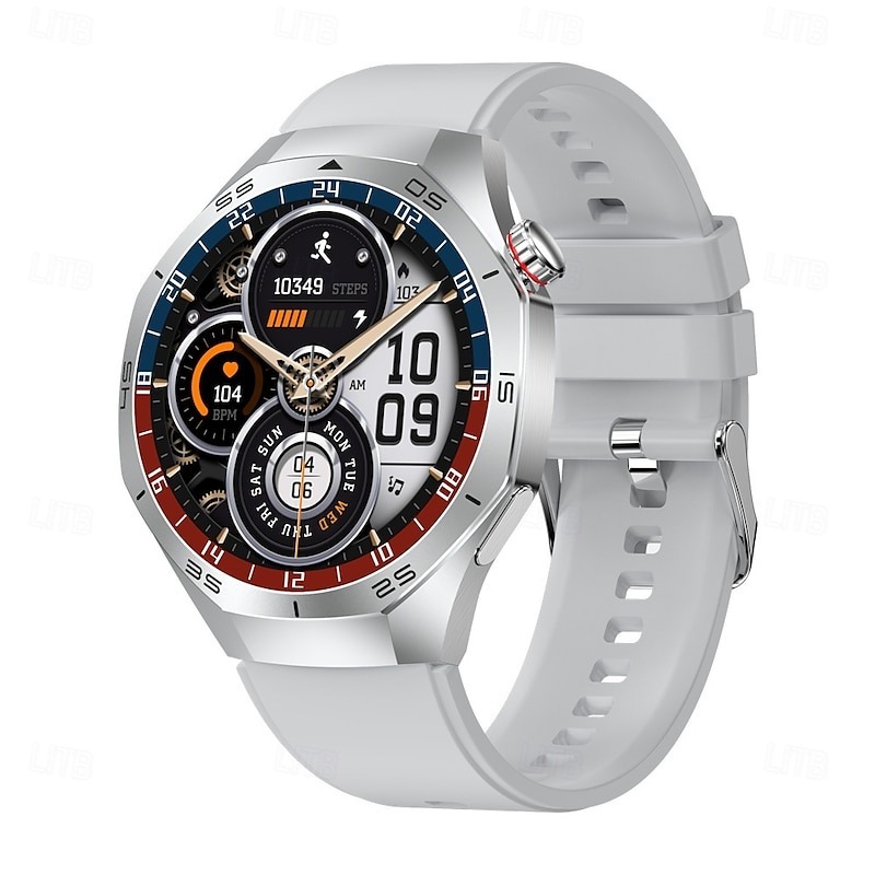 YearPeak Smartwatch - 1.53" AMOLED, Health Tracker, Bluetooth Call, Waterproof