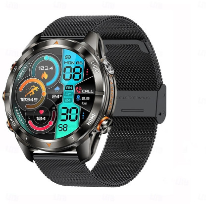 YearPeak KT80 Smartwatch: 1.46" AMOLED, Bluetooth Calls, IP68