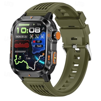 YearPeak - GPS Smart Watch - Imosi 2.01 Ultra HD, Built-in GPS, Compass, Call, 540mAh, 3ATM Waterproof
