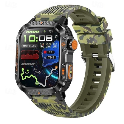 YearPeak - GPS Smart Watch - Imosi 2.01 Ultra HD, Built-in GPS, Compass, Call, 540mAh, 3ATM Waterproof