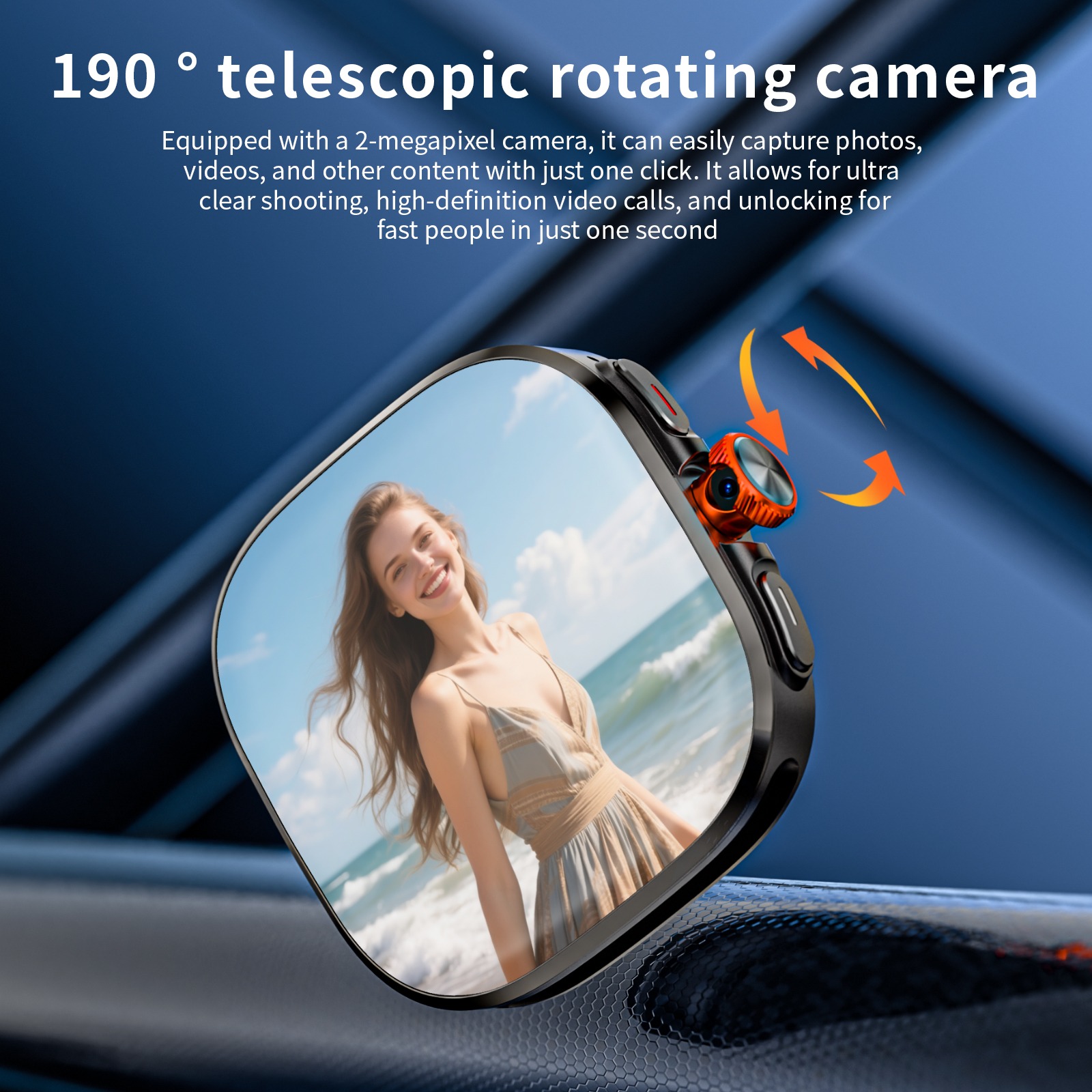 YearPeak 4G Fitness Watch – GPS, LTE Calls & Activity Tracker