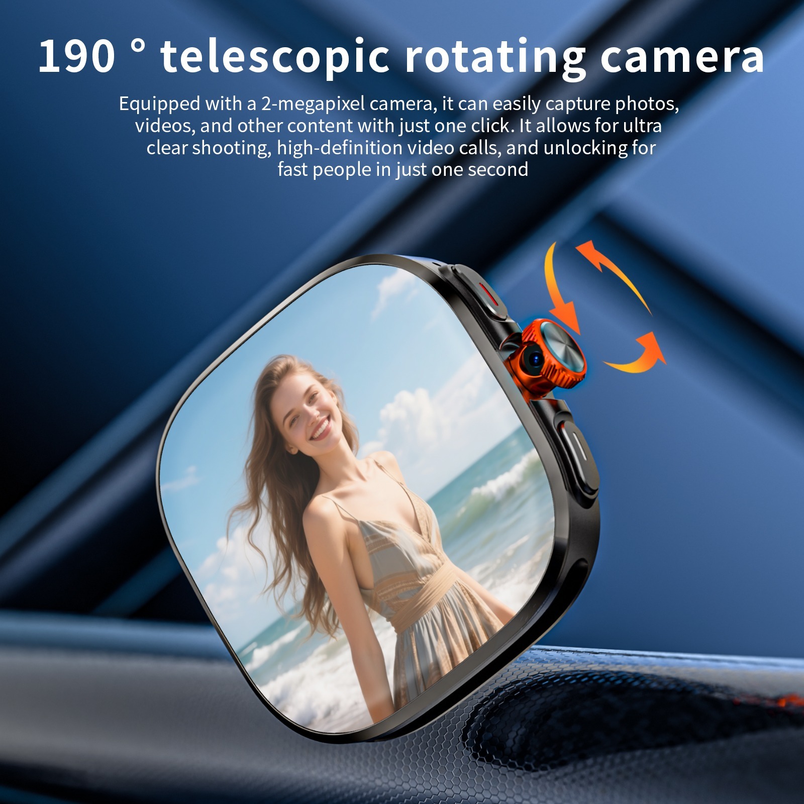 YearPeak 4G Fitness Watch – GPS, LTE Calls & Activity Tracker