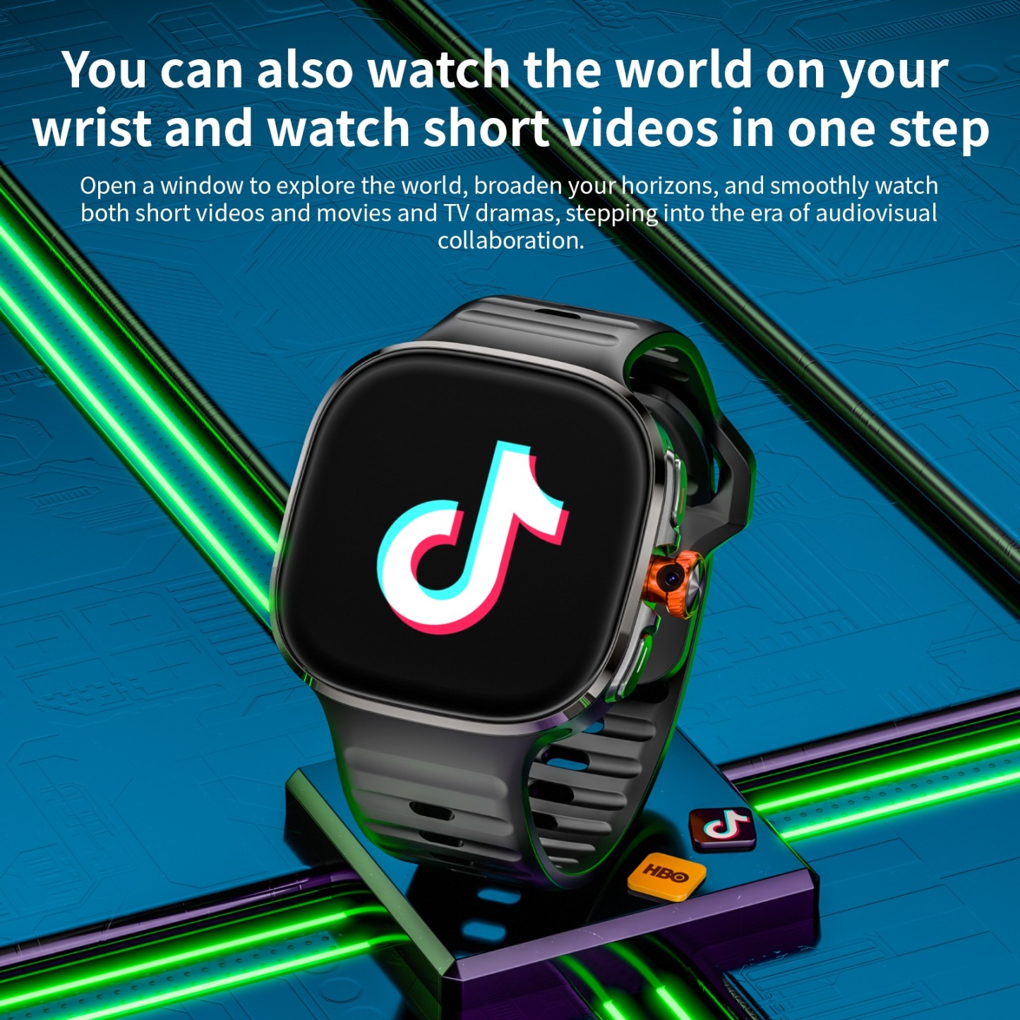 YearPeak 4G Fitness Watch – GPS, LTE Calls & Activity Tracker