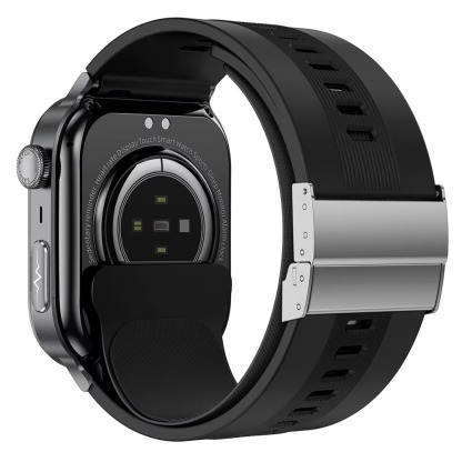 YearPeak Elderly Smartwatch – ECG, Blood Oxygen, Fall Alert, Big Screen for Seniors