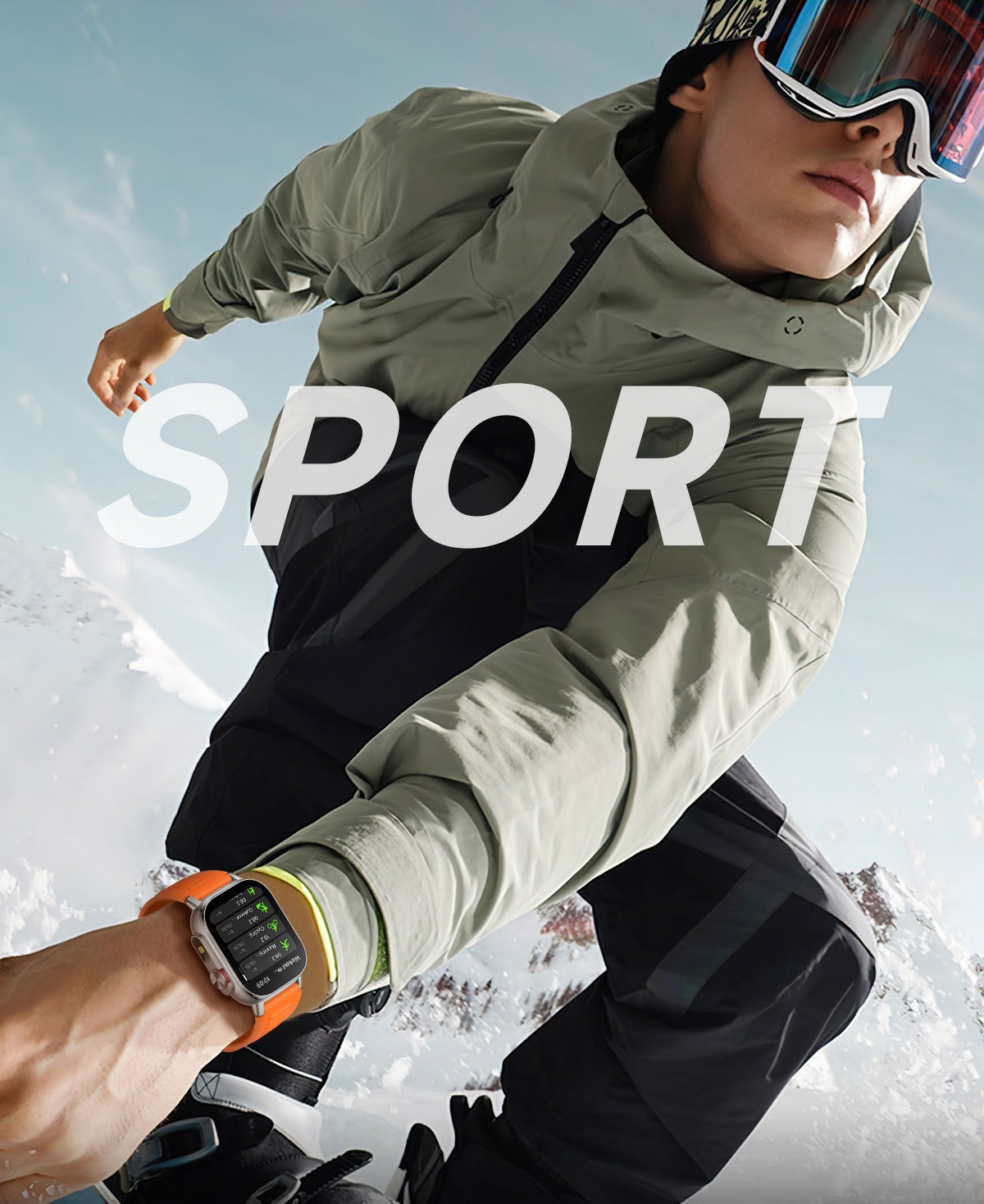 YearPeak 2.01" Smart Watch - Fitness Tracker with GPS, Waterproof, Long Battery