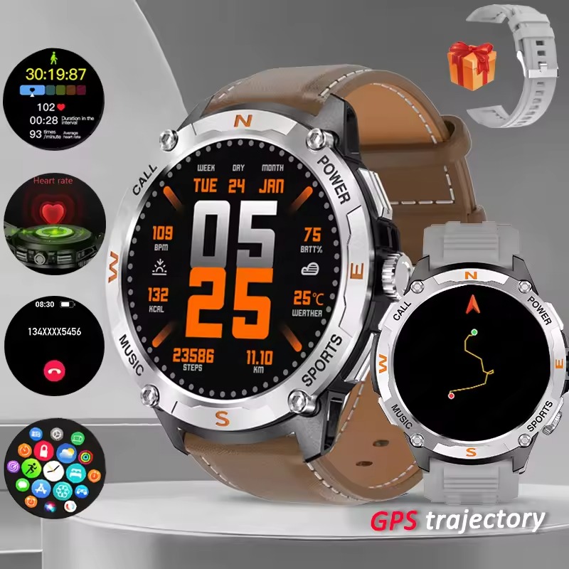 YearPeak - Smartwatch  Fitness Tracker, masculine smart watches
