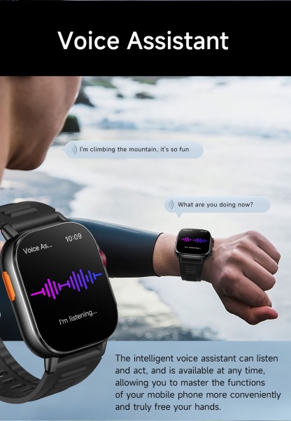 YearPeak 2.01" Smart Watch - Fitness Tracker with GPS, Waterproof, Long Battery
