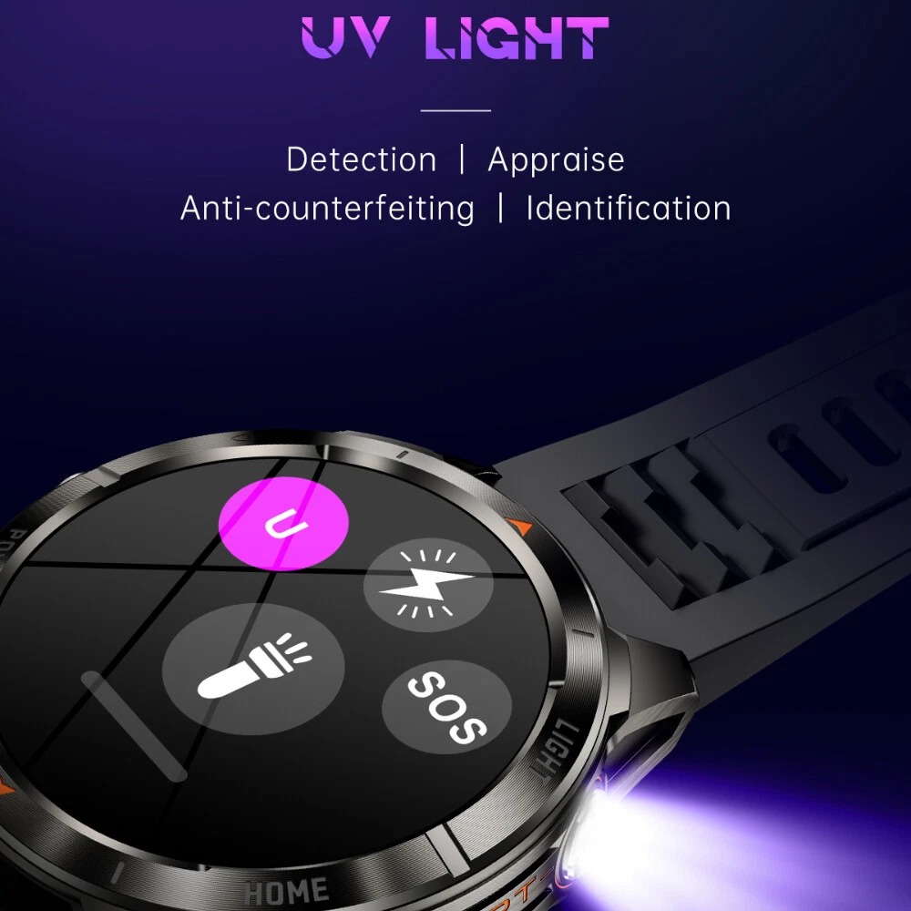 YearPeak KT80 Smartwatch: 1.46" AMOLED, Bluetooth Calls, IP68