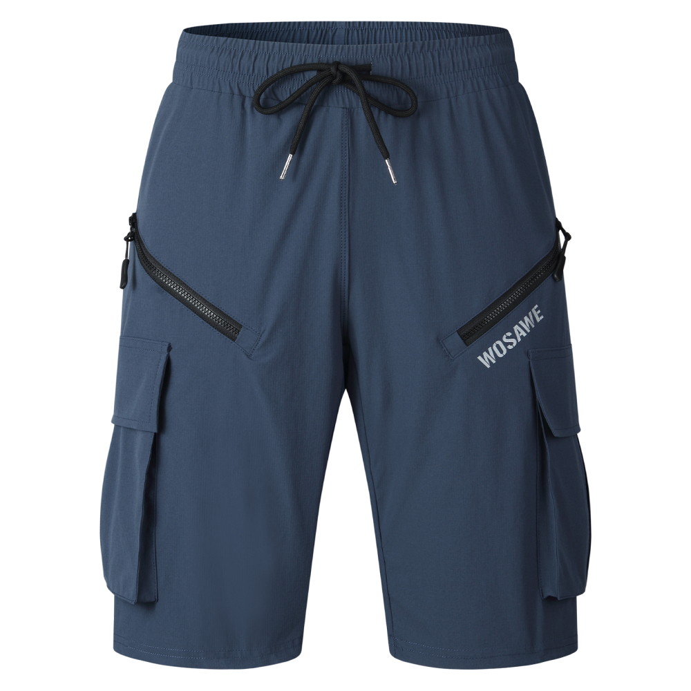 YearPeak Men's Water-Resistant Loose Fit Cycling Shorts – Breathable M