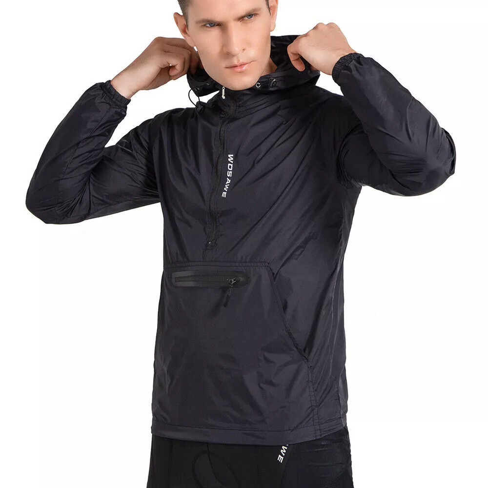 Cycling Best Packable Windbreaker - Lightweight Men's Outdoor Jacket