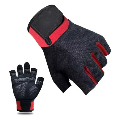 Cycling Best Unisex Fitness Gloves - Breathable Grip Support for Cycling & Gym 