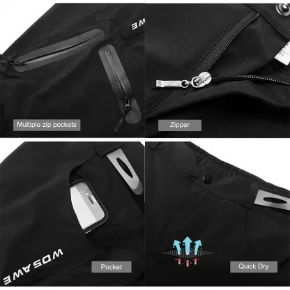 Cycling Best Men's Baggy Cycling Shorts Mountain Bottoms Padded Shorts