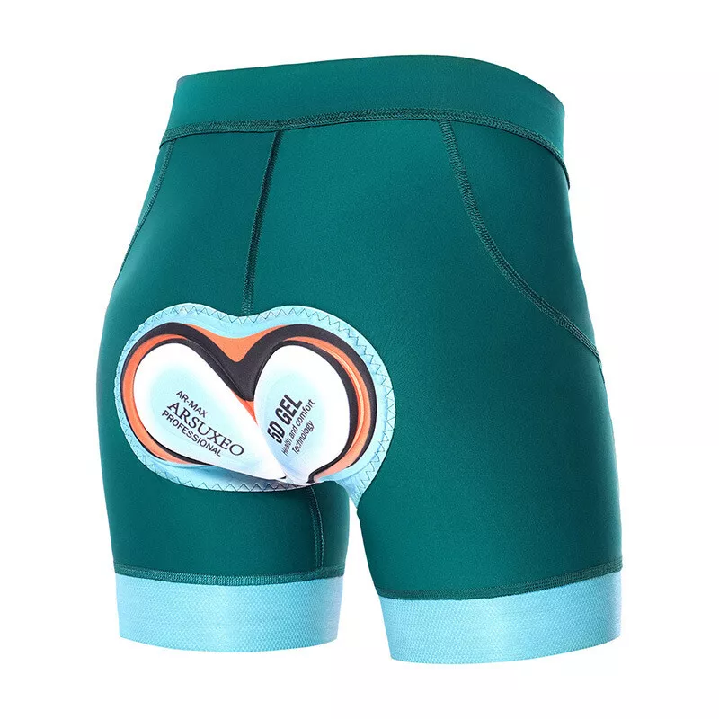  Cycling Best Women's 5D Gel Bike Shorts - Anti-Chafing, Compression Fit