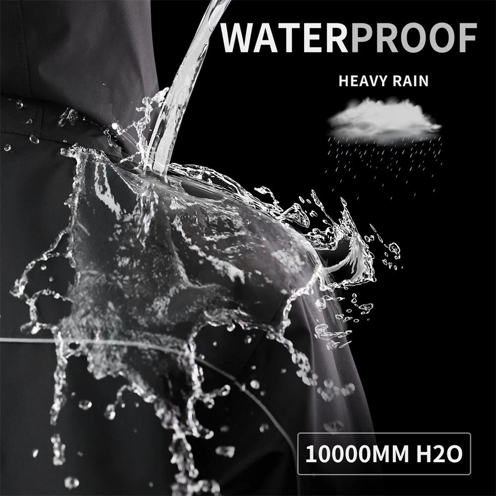 Cycling Best Motorcycle Raincoat - Waterproof, Unisex Rainwear Set