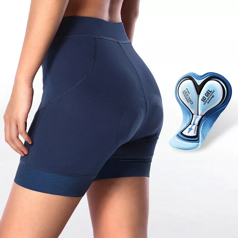 Cycling Best Women's 5D Gel Bike Shorts - Anti-Chafing, Compression Fit