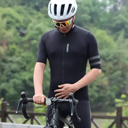 Cycling Best Men's Quick-Dry Cycling Jersey & Padded Shorts Set