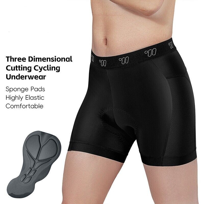 Cycling Best Men's 5D Padded MTB Shorts - Moisture-Wicking Bike Liners