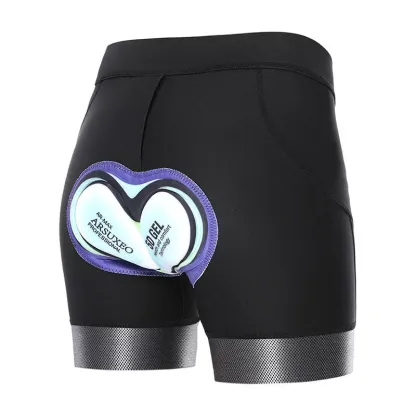  Cycling Best Women's 5D Gel Bike Shorts - Anti-Chafing, Compression Fit