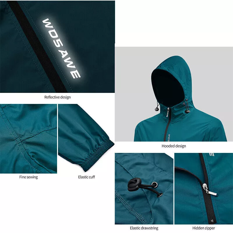Cycling Best Packable Windbreaker - Lightweight Men's Outdoor Jacket