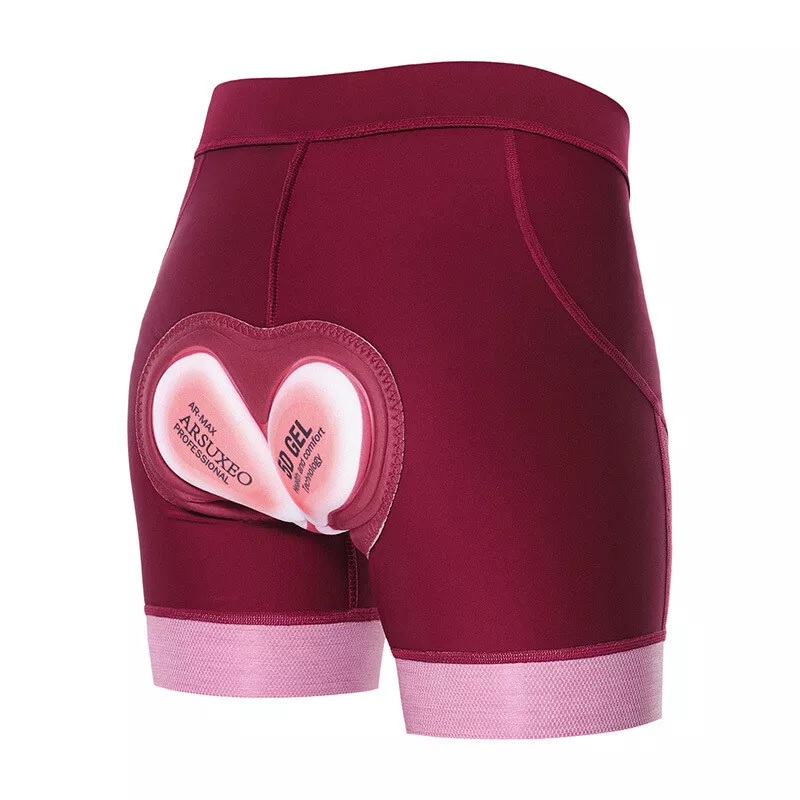  Cycling Best Women's 5D Gel Bike Shorts - Anti-Chafing, Compression Fit