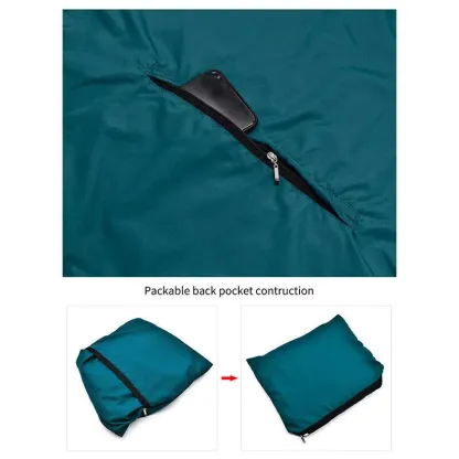 Cycling Best Packable Windbreaker - Lightweight Men's Outdoor Jacket